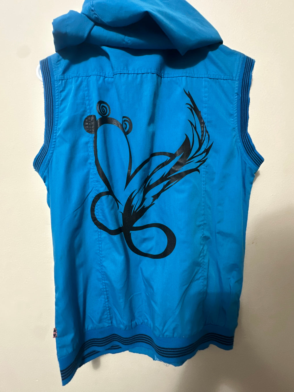 Cyan Blue Tactical Zip Utility Vest