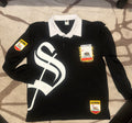 1-of-1 Hand-Painted "S" California Crest Rugby Shirt